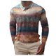 thumbnail image 1 of Camisas de manga larga con botones de solapa y costuras en bloques de colores para hombre Pompotops  oipoqjl13343, 1 of 7