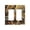 Double Toggle Screwless, variant on Mallards Duck Cute Hunting Art Single Square Wall Plate Decorative Electrical Outlet Light Switch Cover Switchplate