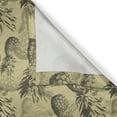 thumbnail image 5 of Ambesonne Pineapple Grommet Curtain, Tropic Grunge Pattern, 50" x 72", Pale Brown Dark Green, 5 of 6