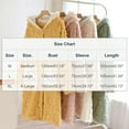 thumbnail image 3 of FDGIU Women's Plush Bathrobe with Hood & Pockets, Long Fluffy Fleece Robe for Women, Cozy Warm Hooded Sleepwear Loungewear, 3 of 7