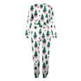 thumbnail image 5 of asdoklhq Fall Pajamas Women Classic Print Long Sleeve Sport Pullover and Pants Set Multicolor 3X, 5 of 5