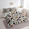 thumbnail image 3 of jejeloiu Wild Mallard Duck 7-Piece Twin Bedding Sets,Gray Green Brown Bedding Comforter Set For Kids Reversible, 3 of 8