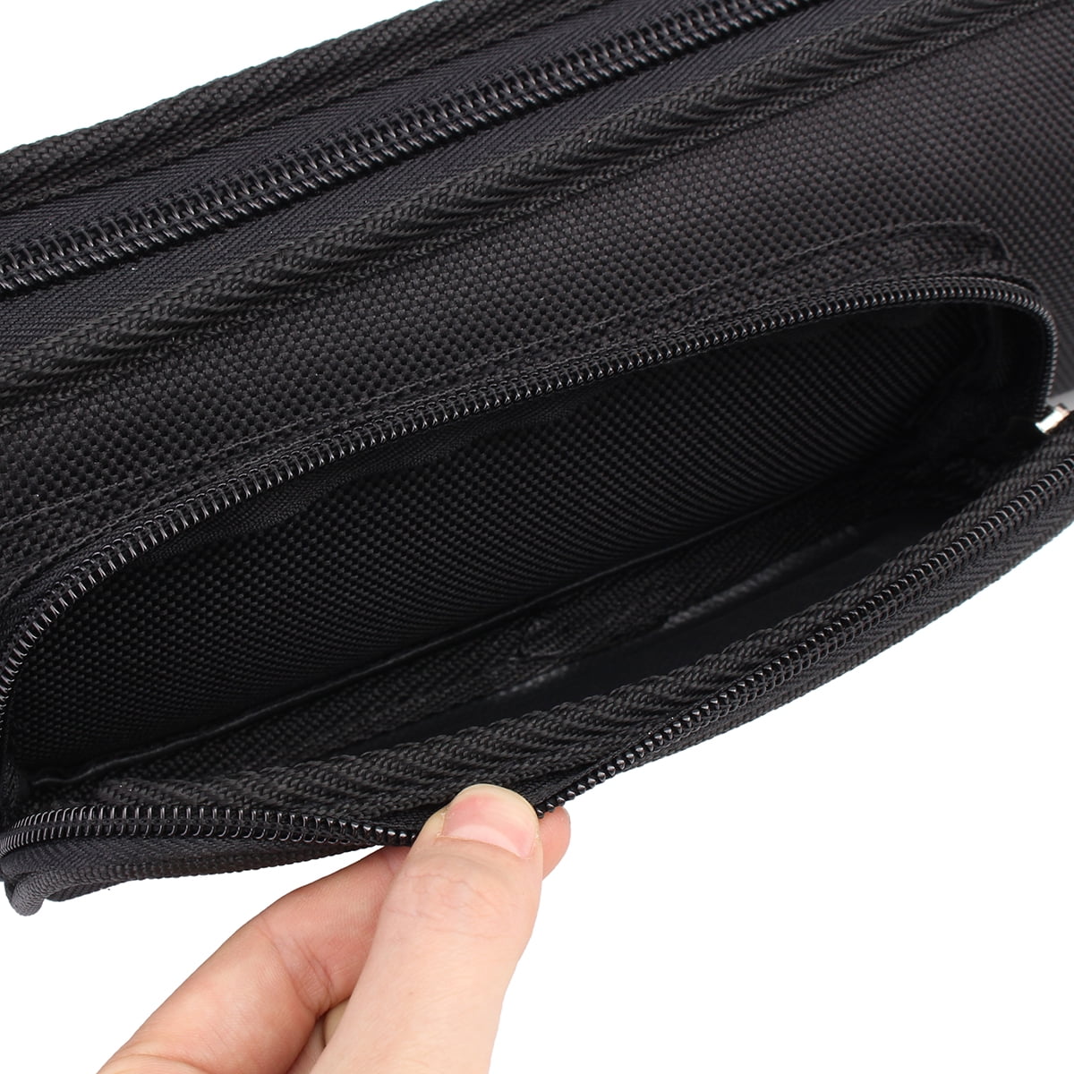 Oxford Cloth Clarinet Oboe Straight Soprano Saxophone Sax Gig Bag Case Black