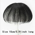 Real Hair Mini Top Core Patch Real Hair Woman Hair Hair Wig Patch