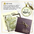 thumbnail image 6 of Be You Bravely Necklace Female Adult Gutsy Goodness Bronze Metal Jewelry, 6 of 8