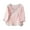 Pink, variant on Women's Hanten Kimono Cardigan Long Sleeve Wrap Front Cotton Linen Retro Hanfu Costume Irregular Shirt Tops Orange M(M)
