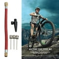 thumbnail image 3 of Bike Ball Pump Inflator Hose Swimming Ring Nozzle Ball Air Pump Needles, 3 of 6