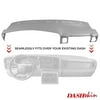 DashSkin Molded Dash Cover for 00-06 GM Tahoe Suburban Yukon Avalanche (exc Escalade) and 99-06 Silverado Sierra in Light Pewter Grey (USA Made) 0006GM Vehicle Specific