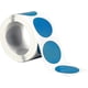thumbnail image 1 of 500pcs/roll Scratch Off Sticker Round Labels(blue)), 1 of 3
