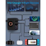 Multi Charging Station, 110W 8Port Usb Charging Station, Multiple Usb Charger Station, Charging Station for Multiple Devices, Multi Usb Charging Station, Chargers for Multiple Devices