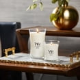thumbnail image 7 of WoodWick White Teak Large Hourglass Scented Candle, 7 of 7