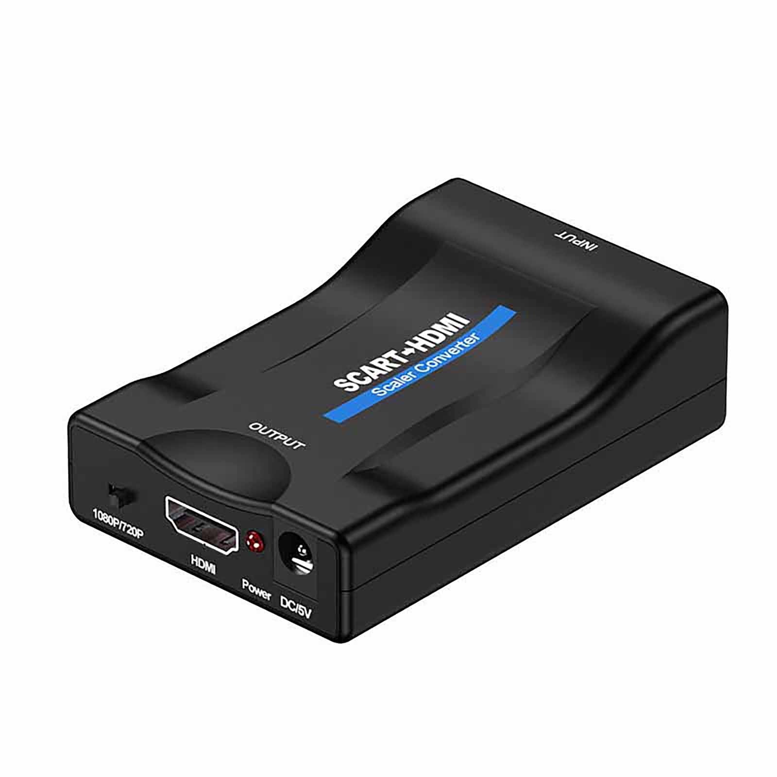 Ligegyldighed egyptisk Håndfuld Scart to HDMI Converter Adapter,Scaler-Video Audio Converter Support -  Walmart.com