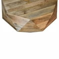 thumbnail image 5 of Artisan Furniture Geometric Solid Mango Wood Coffee Table, 5 of 6