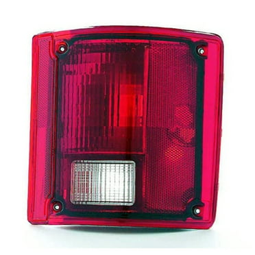 KAI New Standard Replacement Passenger Side Tail Light Lens And Housing, Fits 1973-1986 Chevrolet Fullsize C/K Pickup