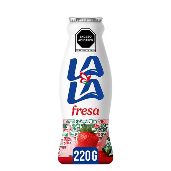 Yoghurt bebible Lala con fresa natural 220 g