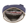 thumbnail image 2 of Travelon Anti-Theft Courier Mini Crossbody Cross Body Bag, Navy, One Size, 2 of 3
