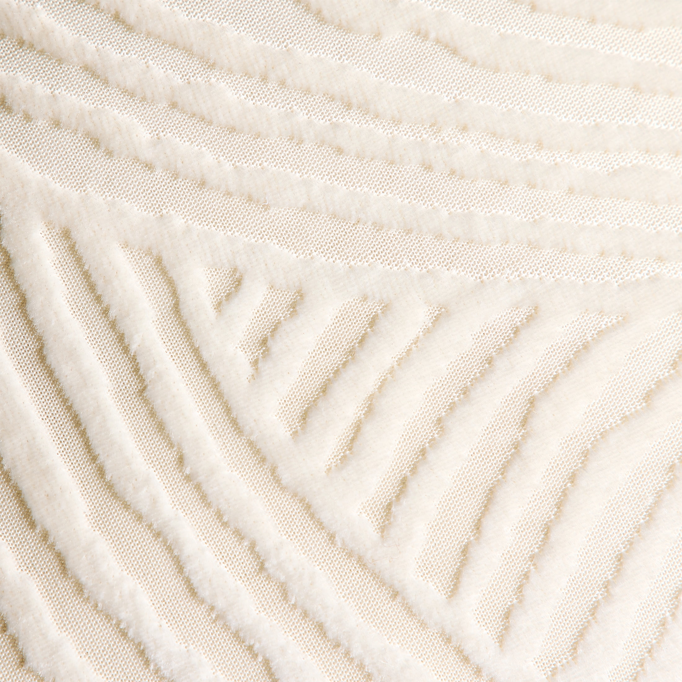 Better Homes & Gardens Waves Vanilla Dream 14" x 24" Decorative Throw Pillow Cover