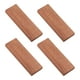thumbnail image 1 of Uxcell 4 Pcs Madera Dura Maderas Exóticas Naturales para Manualidades DIY, Marrón Claro, 1 of 1