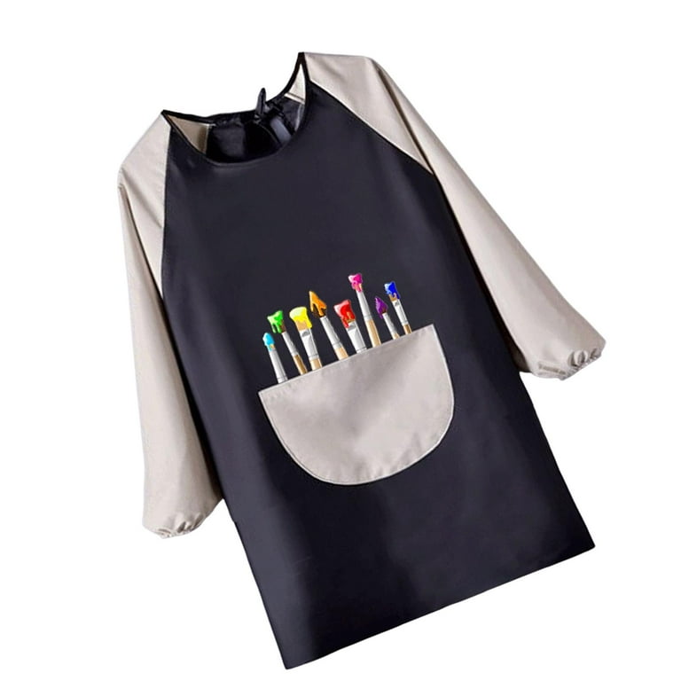 Royal & Langnickel - Essentials Beige Waterproof Painting and Crafting Apron Canvas, Unisex