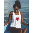 thumbnail image 2 of Mothers Day Red Robin Racerback Tank Women -Image by Shutterstock, Female x-Large, 2 of 4