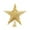 B, variant on MOQIN Christmas Tree Star Topper, Xmas Tree Topper Glittered 5 Point Star Treetop for Christmas Tree Ornament Indoor Party Home Decoration (Golden, 6inch)