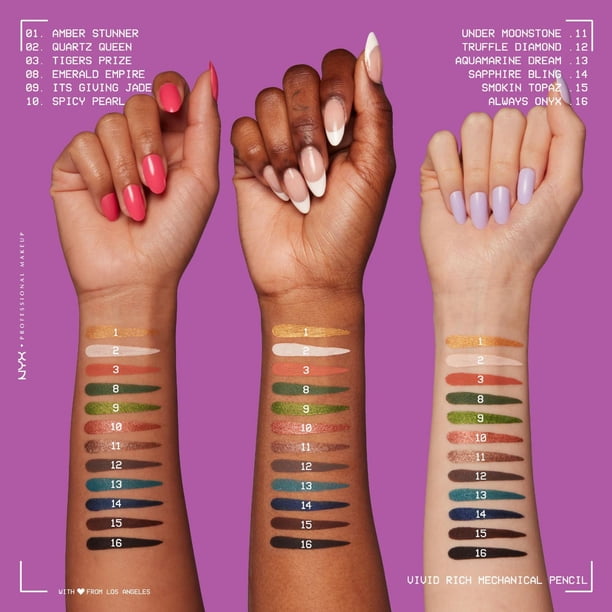NYX PROFESSIONAL MAKEUP, Vivid Rich Mechanical Pencil, Eyeliner