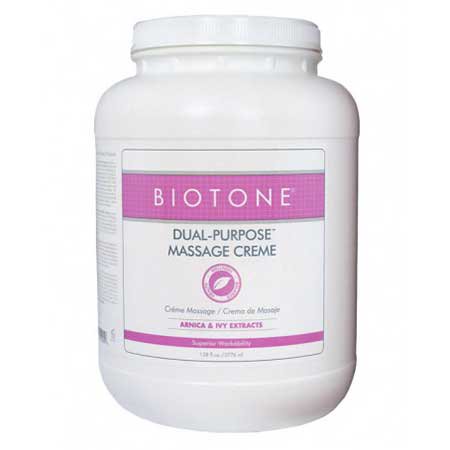 Biotone Crème de Massage à Double Usage - 1 Gallon