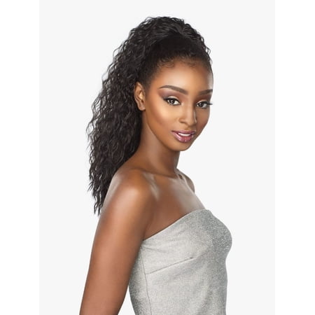 Yes Queen Beauty Supply Instant Pony Ponytail French Wave 18