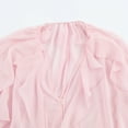 thumbnail image 4 of TKLPEHG Elegant Shirts for Women Dressy Ruffled Multi-Layered Blouses Trendy V Neck Long Sleeve Button Shirt Tops (Pink,M), 4 of 8
