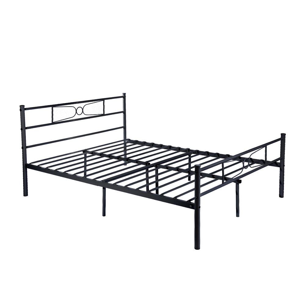 Elephance Easy Setup Premium Metal Bed Frame Platform Box Spring
