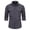 Dark Gray, variant on Clearance,Men's Corduroy Jacket Button Down Shirts Vintage Slim Fit T Shirts Casual Long Sleeve Shacket Jackets with Flap Pockets(Navy,XL)