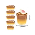 thumbnail image 2 of Coffee Bread Themed Sticky Notes Set - 30 Sheets Peel & Stick Die-Cut Notepads, 5 Cute Shapes for Journaling Planners, Desk Decor, To-Do Lists, Memo Pads, 2 of 6