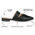 thumbnail image 4 of Journee Womens Stasi Slip On Pointed Toe Mules Flats, 4 of 10