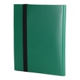 thumbnail image 1 of ziyahi Side Loading Trading Card Albums Binder with Elastic Strap Scratch-Resistant Game Collection Gaming Accessories Folder Booklet Green, 1 of 1