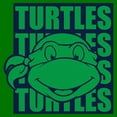 thumbnail image 2 of Men's Teenage Mutant Ninja Turtles Leonardo Turtles Repeat Graphic Tee Kelly Green Medium, 2 of 5