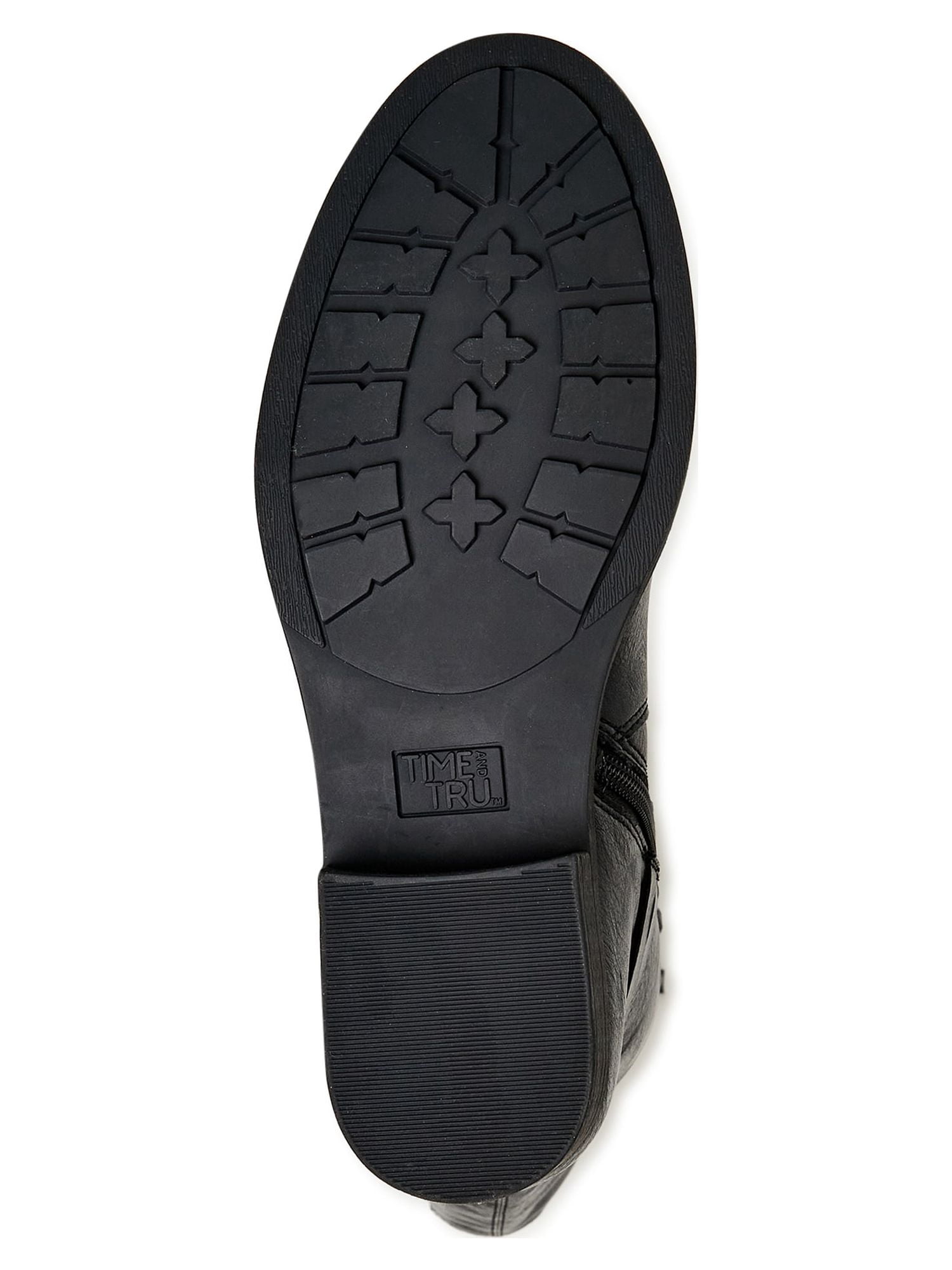 Time and Tru Women's Riding Boots, Wide Width Available