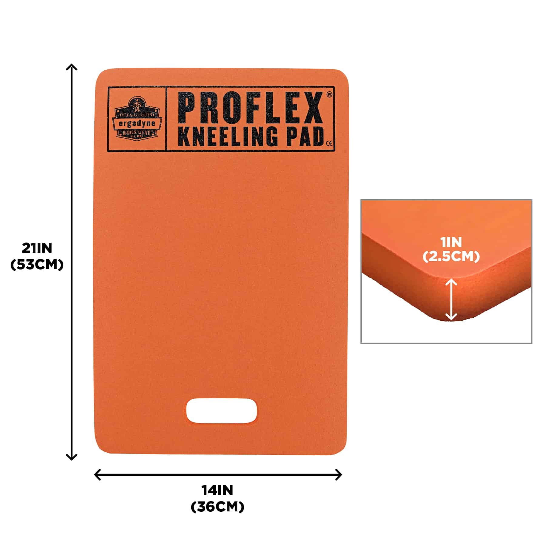 Ergodyne ProFlex® 380 Standard Kneeling Pad, Orange