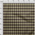 thumbnail image 3 of oneOone Cotton Jersey Black Fabric Asian Ikat Craft Projects Decor Fabric Printed By The Yard 58 Inch Wide, 3 of 4