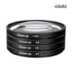 thumbnail image 1 of 4pcs Macro Close Up Lens Filter Kit +1 +2 +4 +10 49/52/55/58/62/67/72/77/82mm, 1 of 5