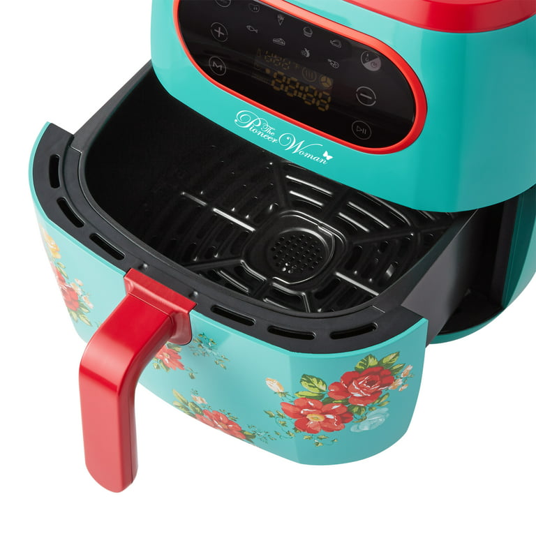 The Pioneer Woman Vintage Floral 6.3 Quart Air Fryer with LED