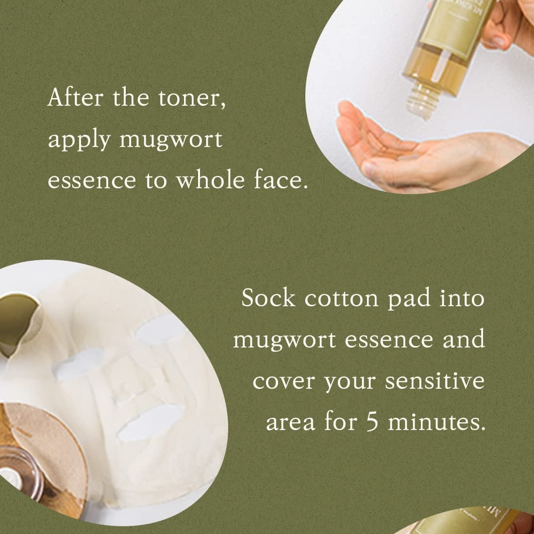 [I'm from] Mugwort Essence 5.4 Fl Oz | 100% Vegan Mugwort Extract - Soothe Sensitive and Irritated Skin, Redness Relief, Refreshing, Hydrating toner | All Skin Types, PETA approved