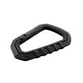 thumbnail image 2 of cámping Mosquetón D-Ring Camp Snap Clip Gancho Hebilla Llavero Senderismo Escalada Negro JShteea  El nuevo, 2 of 4