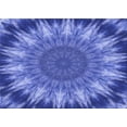 thumbnail image 1 of Ahgly Company Machine Washable Indoor Rectangle Transitional Sky Blue Area Rugs, 7' x 10', 1 of 7