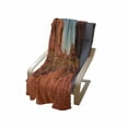 thumbnail image 4 of Desert Soft Flannel Fleece Blanket, Sunny Hot Day Monument Valley Arid Country Prehistoric Nation Arizona USA, Cozy Plush for Indoor and Outdoor Use, 60" x 80", Dark Orange Pale Blue, by Ambesonne, 4 of 6