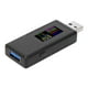 thumbnail image 3 of Probador de Cargador USB Ticfox Medidor de Potencia USB Tipo C Negro, 3 of 9