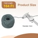 thumbnail image 2 of Uxcell Cuerda de Yute Natural de 50 Metros, Cuerda de Yute de 3 mm para Manualidades, Envoltura de Regalos, Decoración, Empaque, Jardinería, Soporte para Plantas, Gris, 2 of 6