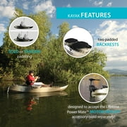 Lifetime Sport Fisher Angler 10 ft  Tandem Kayak, Camo (90157)