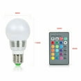 thumbnail image 6 of 16 Color Changing Magic Light E27 3W RGB LED Lamp Bulb + Wireless Remote Control, 6 of 12