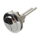 thumbnail image 2 of Tanque de inodoro Botón de doble descarga Kit de accesorios de reparación duraderos Kit de inodoro con descarga fácil 48 mm, 2 of 9