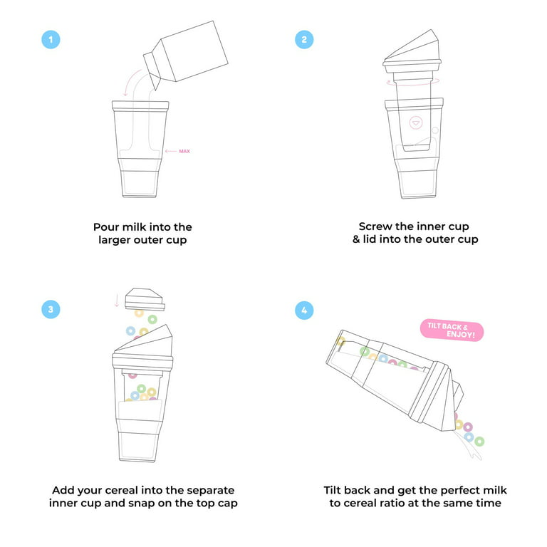 CrunchCup - The World's Greatest Portable Cereal Cup by The CrunchCup —  Kickstarter
